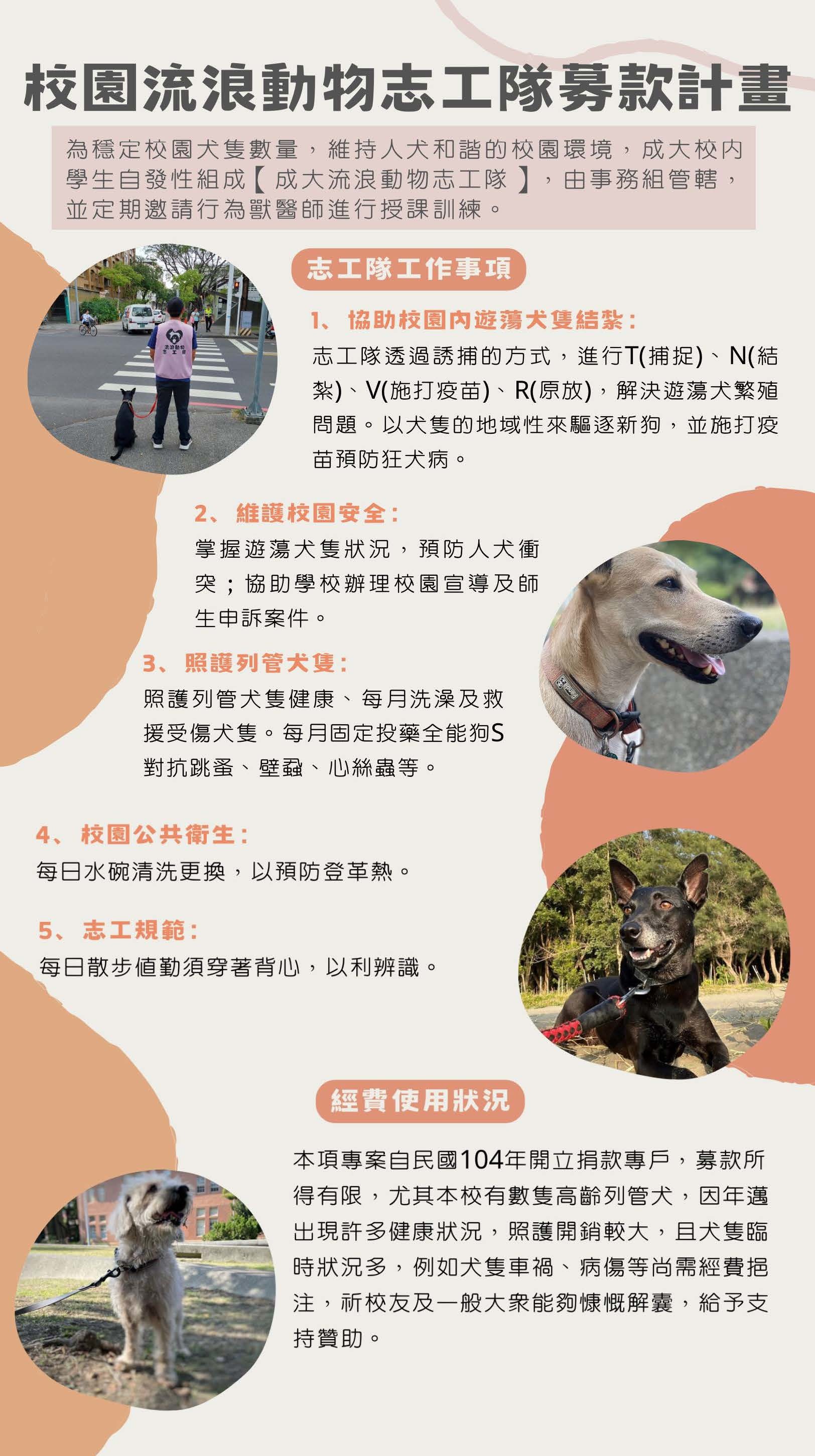 校園流浪動物募款計畫